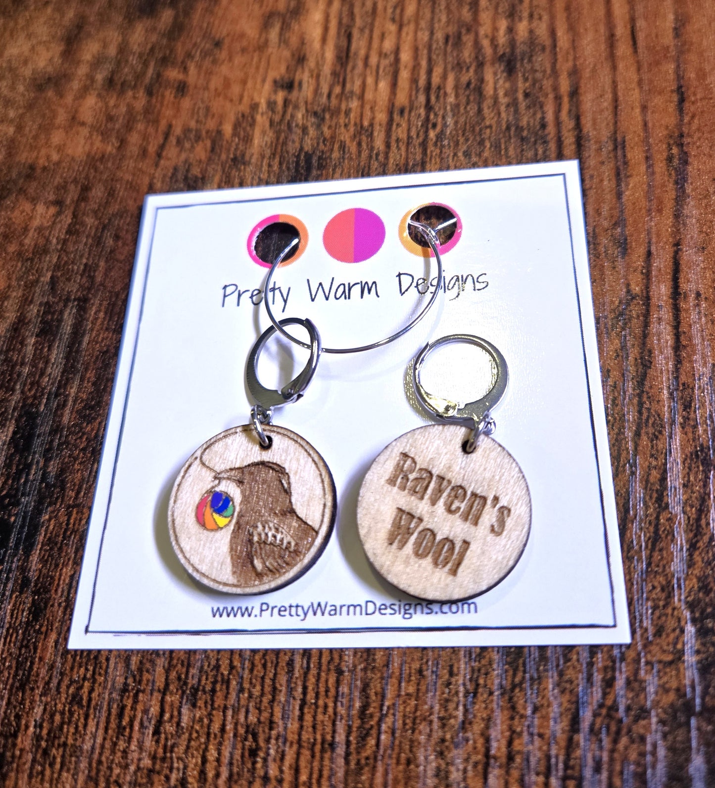 Stitch Marker - Raven's Wool