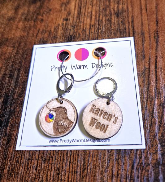 Stitch Marker - Raven's Wool